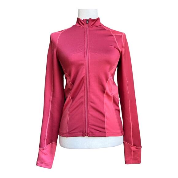 Novara for REI Womens XS Pink Cycling Full Zip Jacket Bike Athletic Racing - Picture 1 of 9